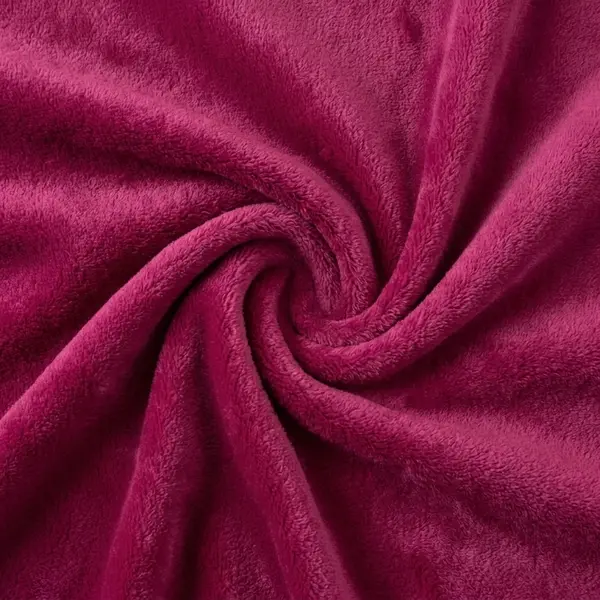 Minky a fleece: fuchsiová