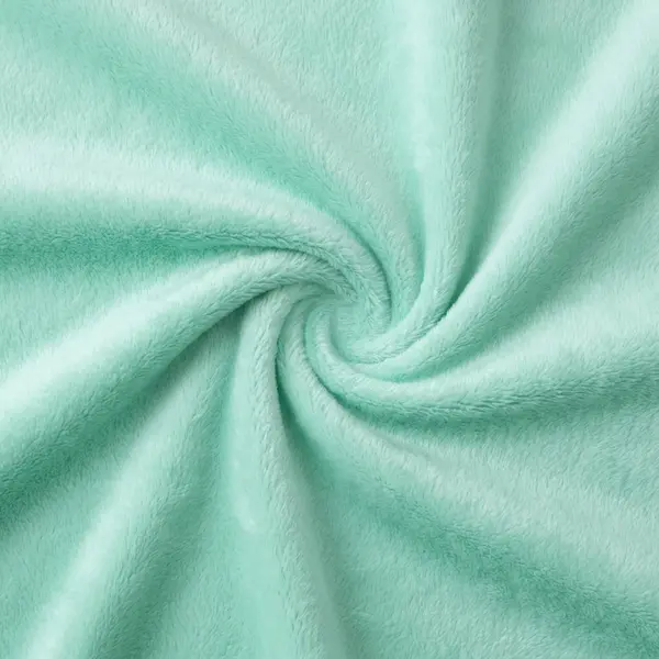 Minky a fleece: mátová