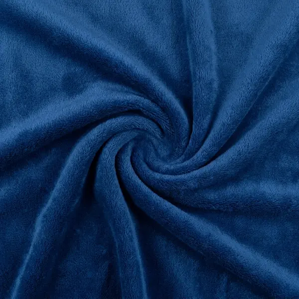Minky a fleece: tmavě modrá